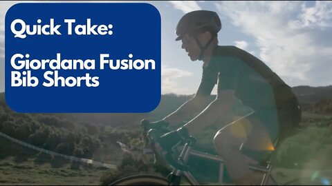 Quick Take: Giordana Fusion Bib Shorts