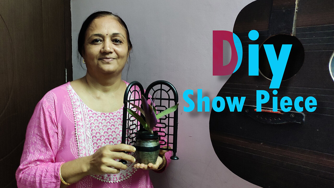 DIY Show Piece in 1 minute, kabad se jugad ☺#diy #video #viral