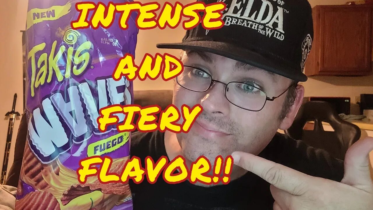 This SNACK Is ON FIRE- Takis WAVES FOOD REVIEW