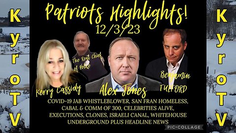 Patriot Highlights - December 3, 2023