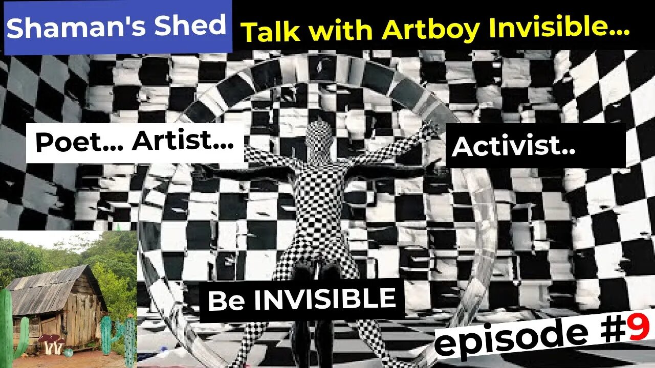 #9 Talk with Artboy Invisible | poetry, art, philosophy and more.