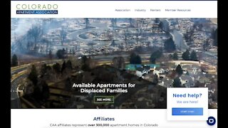 Boulder Co. fires: Colorado Apt. Assoc. helping people find apartments