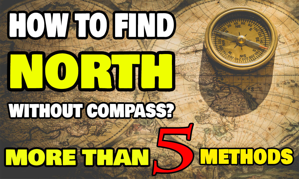 How to find North without Compass | How to find East and West direction without compass