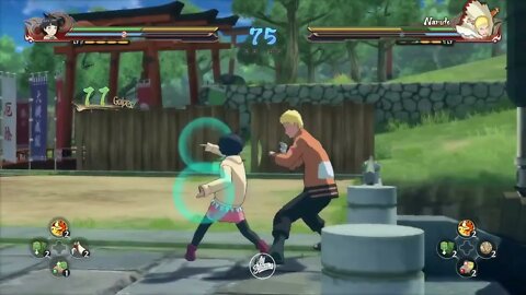 Himawari Uzumaki vs Naruto Uzumaki - Storm 4 Road to Boruto Dublado