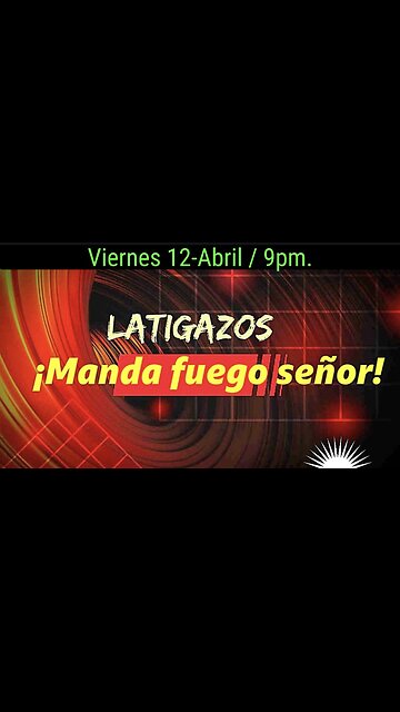 🔥𝐓𝐑𝐀𝐍𝐒𝐌𝐈𝐒𝐈𝐎́𝐍 𝐄𝐗𝐏𝐋𝐎𝐒𝐈𝐕𝐀🔥(12-ABRIL / 9PM)🔥