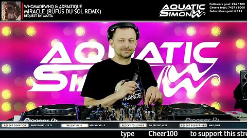 Aquatic Simon LIVE - Trance Fans Requests - 154 - 19/10//2023