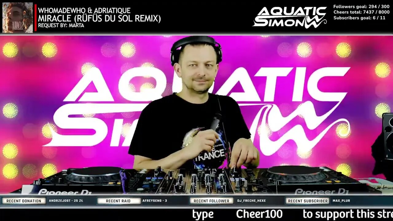 Aquatic Simon LIVE - Trance Fans Requests - 154 - 19/10//2023