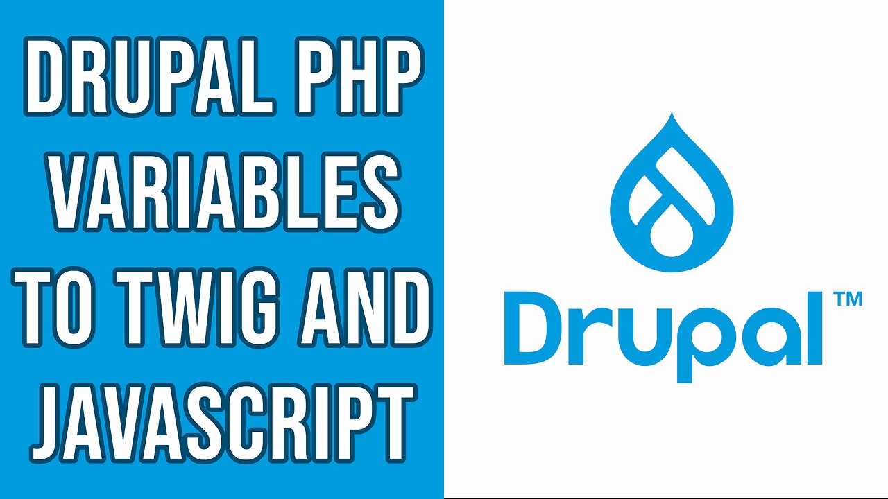 Sending Drupal variables to Twig and JavaScript