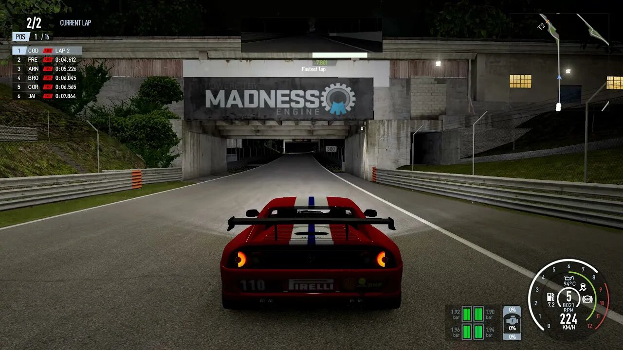 Project CARS 2: Ferrari F355 Challenge - 1440p No Commentary