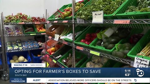 Opting for farmer's boxes to save