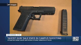 Phoenix police confirm ‘ghost gun’ used in Cesar Chavez High School shooting