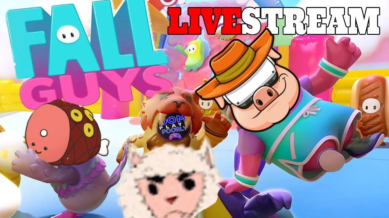 FALL GUYS FREE ALL! - ft Hammy, Rickyspanish & Akiba