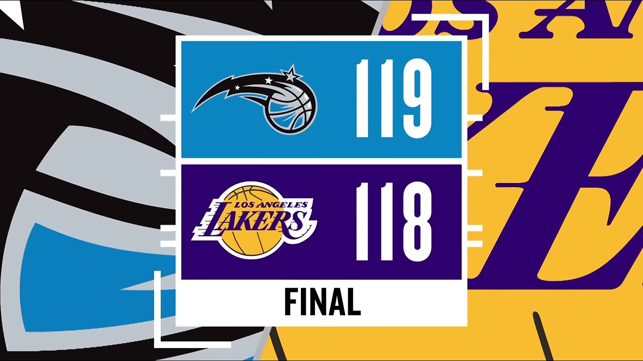 Magic 119, Lakers 118 | NBA Game Recap | November 21, 2024