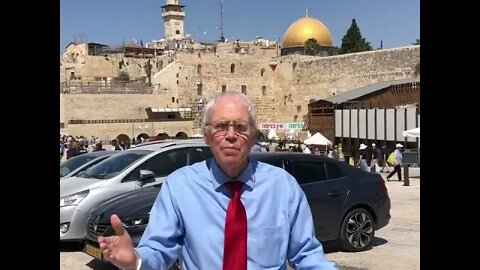 Dr Harper at Temple Mount Western Wall of Prayer September 11, 2022