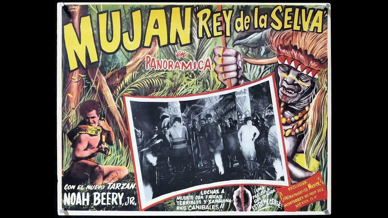 CALL OF THE SAVAGE (1935) --a 12-chapter colorized serial in one video
