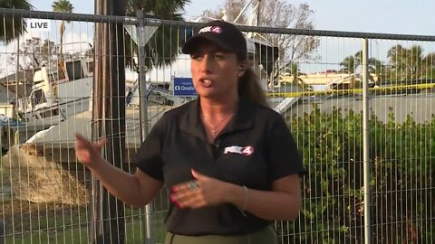 Boat Cleanup Begins after Ian Affected Downtown Fort Myers