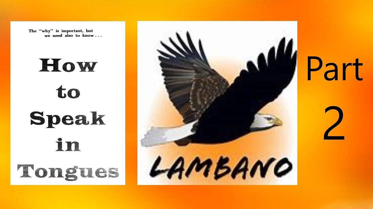 BUT YE SHALL LAMBANO Part 2 #484