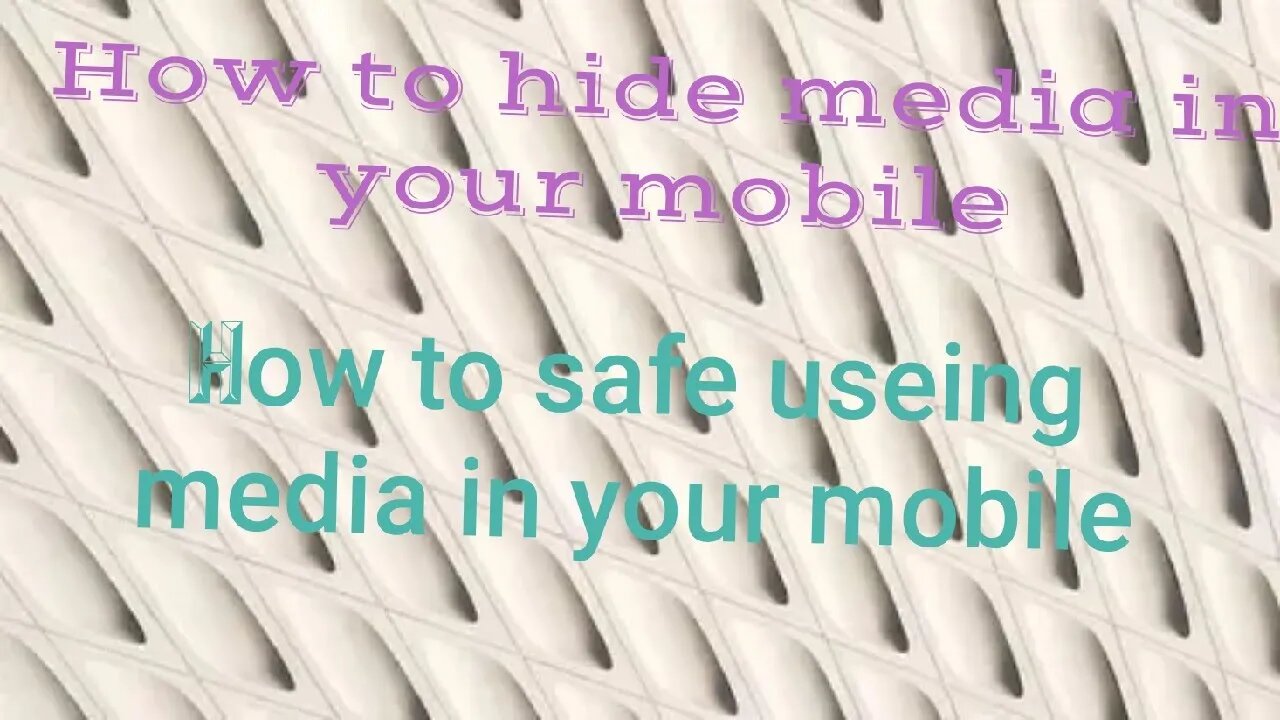 how to lock a folder in android without any appe|How to hid gallery in ur Mobil#hide gallery