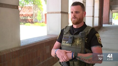 Clay County SRD helps talk down teen who climbed water tower