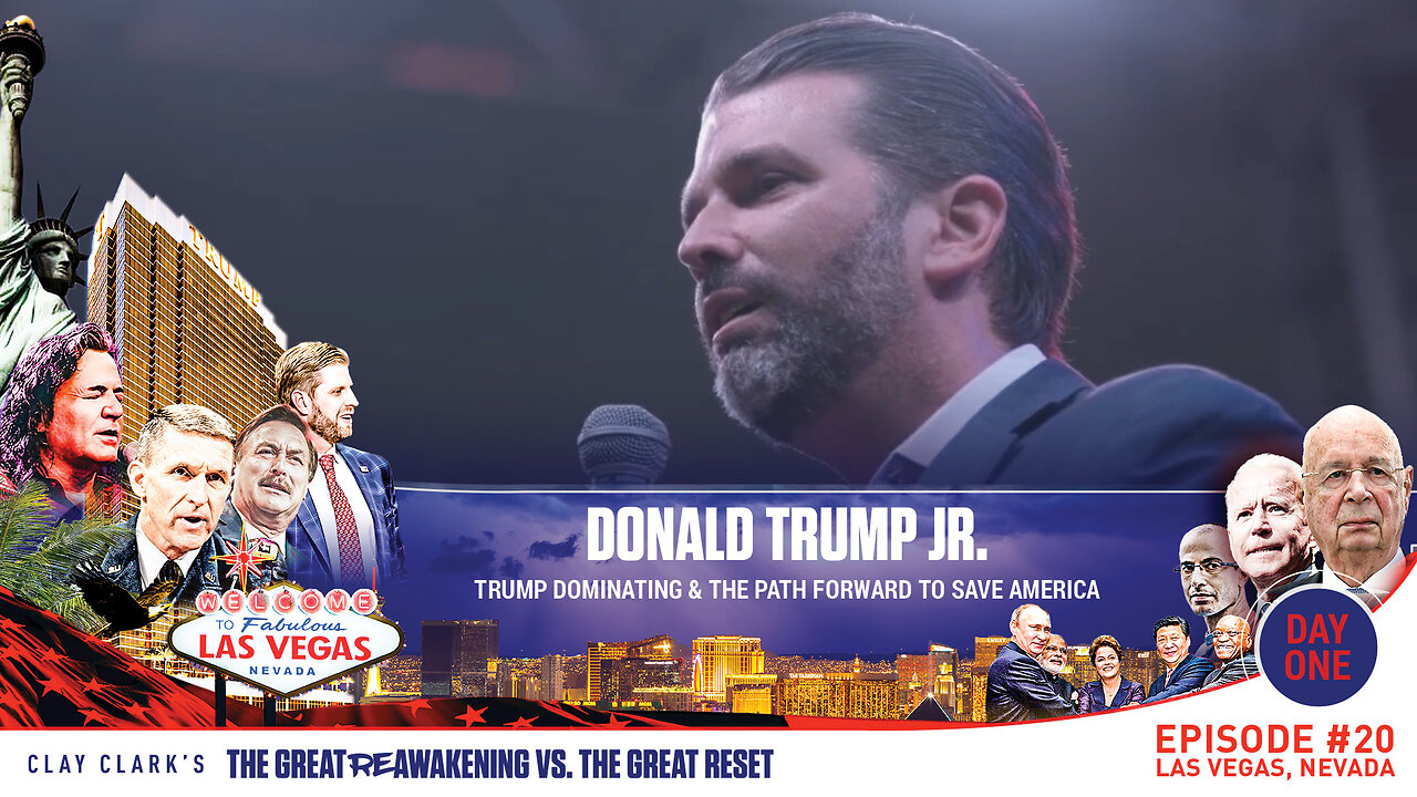 Donald Trump Jr. | TRUMP DOMINATING & the Path Forward to Save America | ReAwaken America Tour Las Vegas | Request Tickets Via Text At 918-851-0102