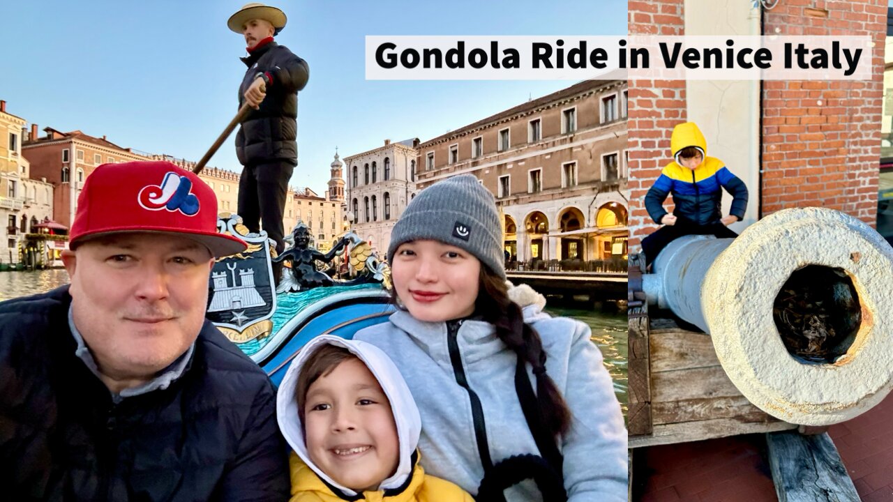 Gondola Ride in Venice Italy | Day 4