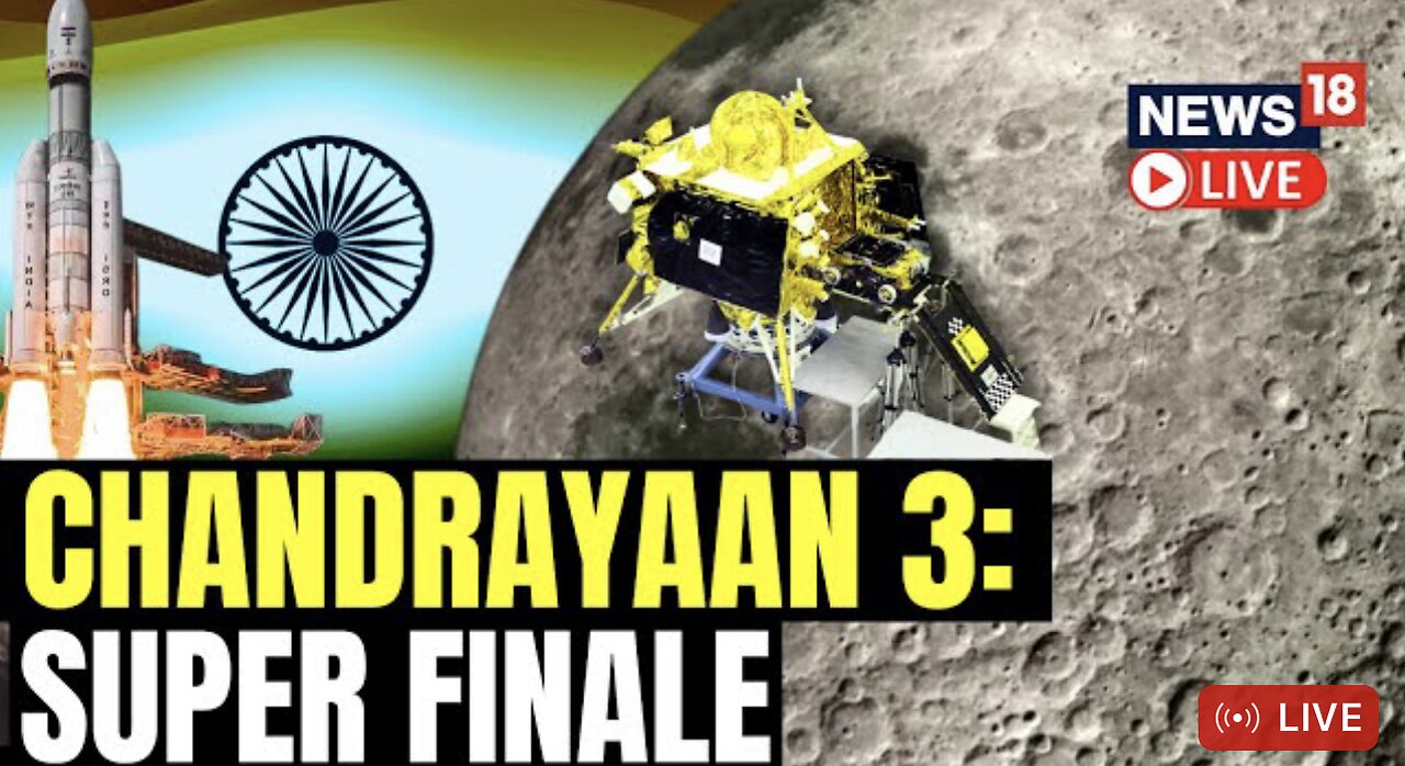 India's Chandrayaan-3 makes historic moon landing