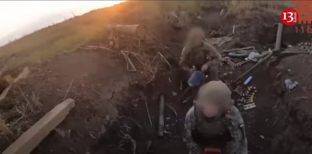 Here's what the trenches of Russia look like