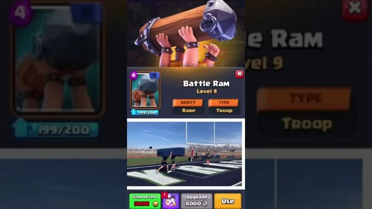 ARIETE DE BATALHA #shorts #clashroyal #clash #clashroyale #royale #supercell