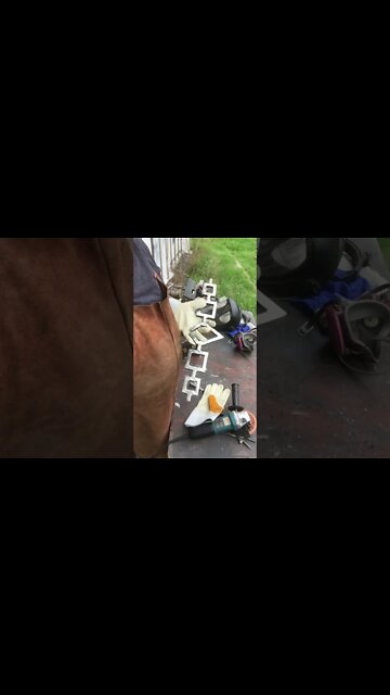 Metal Coat Rack Project - #Shorts