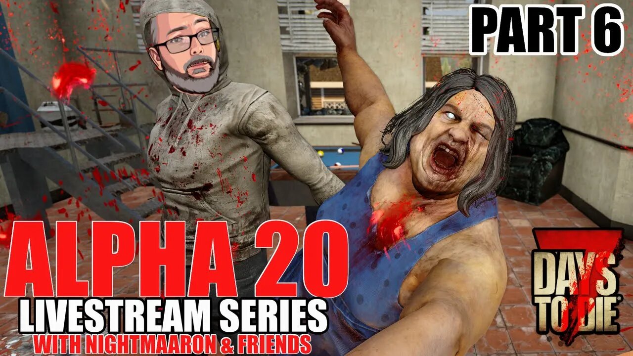 7 Days to Die Alpha 20 | HORDE | #live | Part 6 | Multiplayer