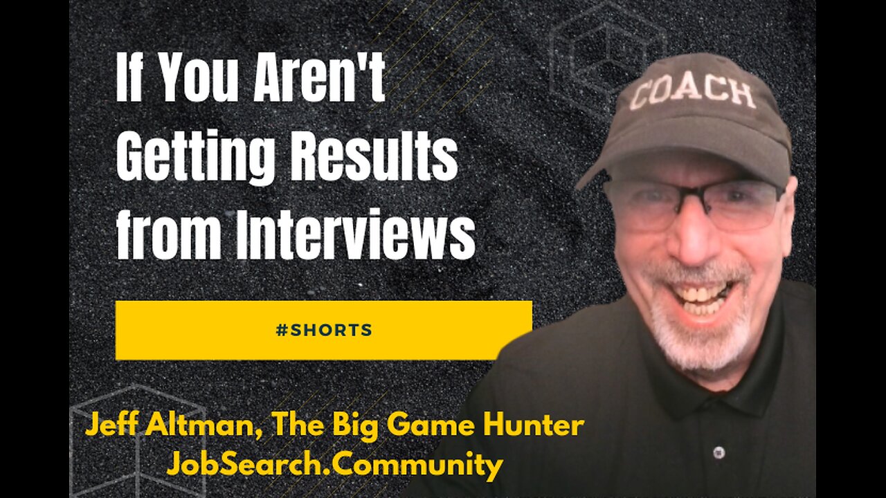 If You Aren't Getting Results from Interviews? #shorts