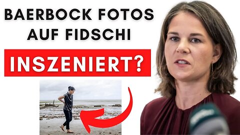 Hochwasser-Fotos inszeniert - Riesige Blamage für Baerbock!@Alexander Raue🙈