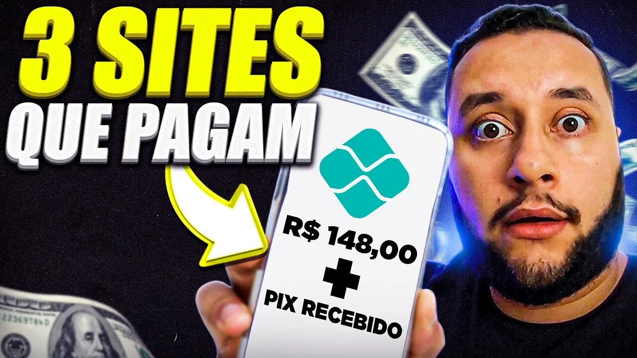 COMO GANHAR R$ 114,96 POR DIA COM ESSES 3 SITES! (Ganhar Dinheiro na Internet)