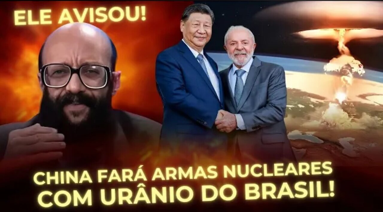 CHINA compra A MAIOR reserva de URÂNIO do BRASIL!!!!