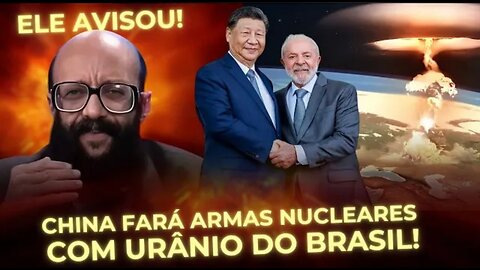 CHINA compra A MAIOR reserva de URÂNIO do BRASIL!!!!