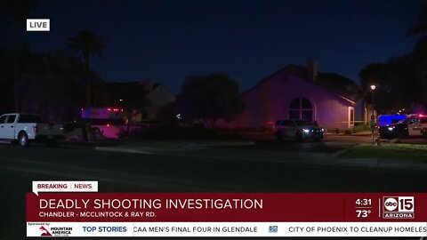 Police investigating after two people found dead at home in Chandler