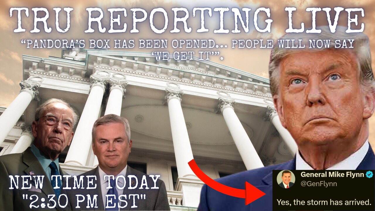 "Live Coverage of President Trump's Arraignment" / “Pandora’s Box has been opened" Qpost-4935