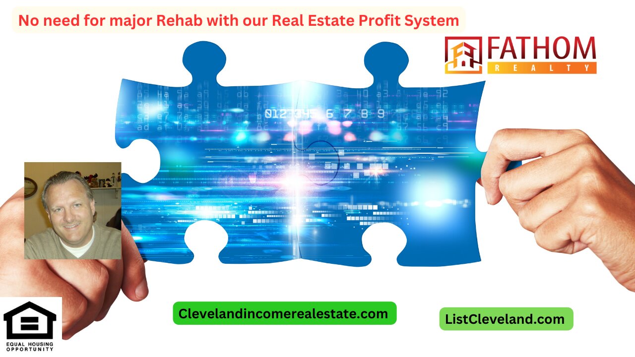 No need for major Rehab with our Real Estate Profit System