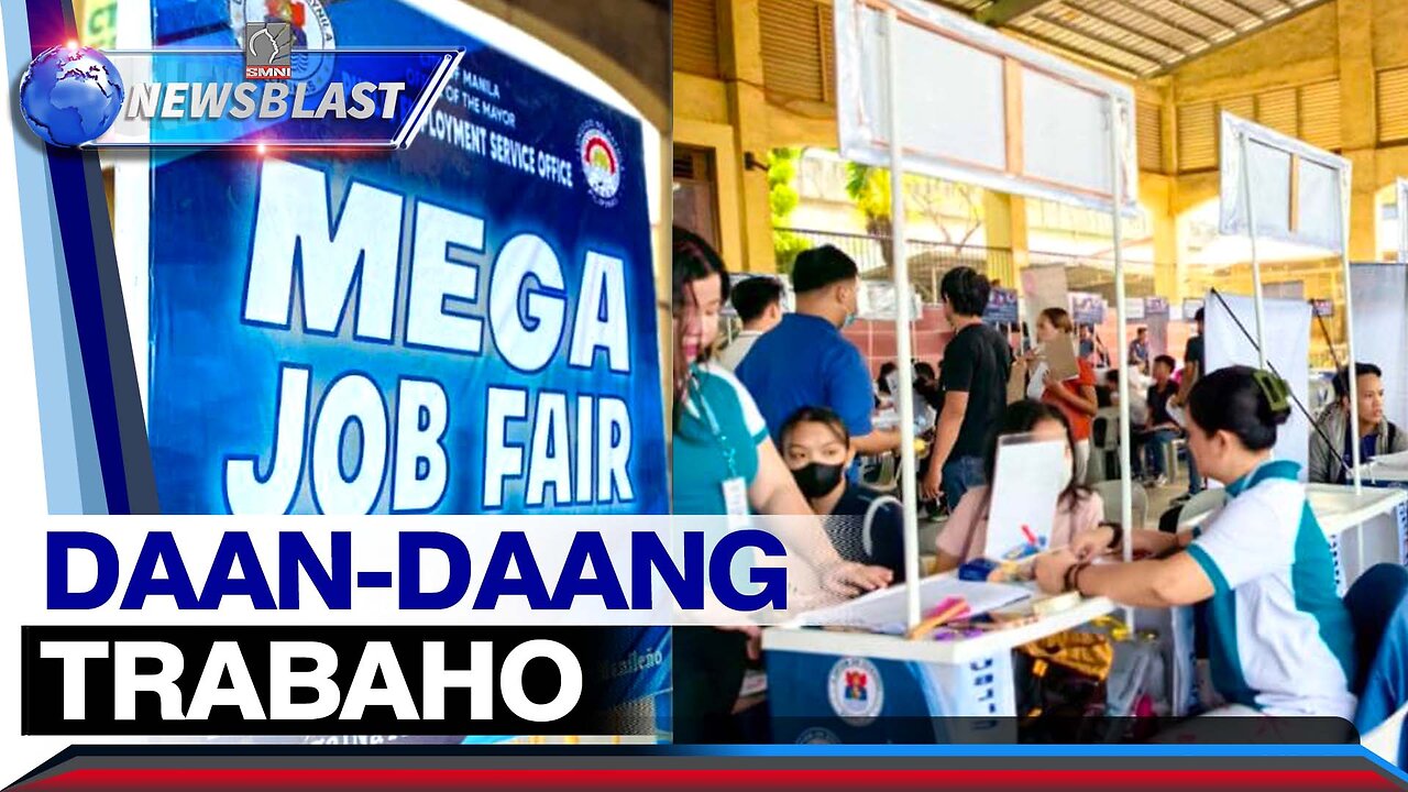 Daan-daang trabaho, handog ng Mega Job Fair sa lungsod ng Maynila