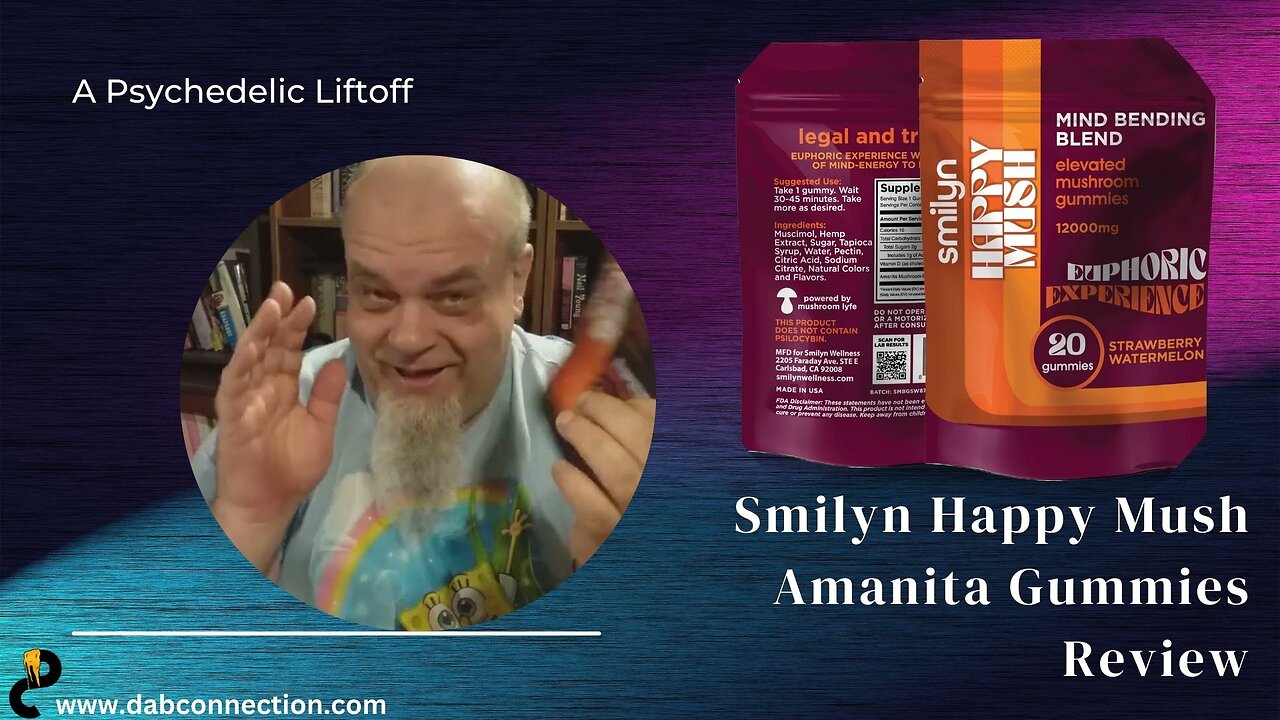 Smilyn Happy Mush Amanita Gummies Review