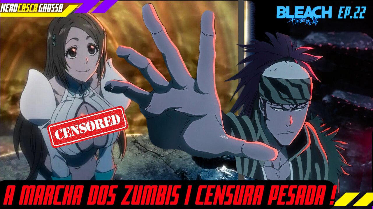 SHINIGAMIS ZUMBI vs MAYURI CENSURARAM PESADO(Bleach Blood War.22)