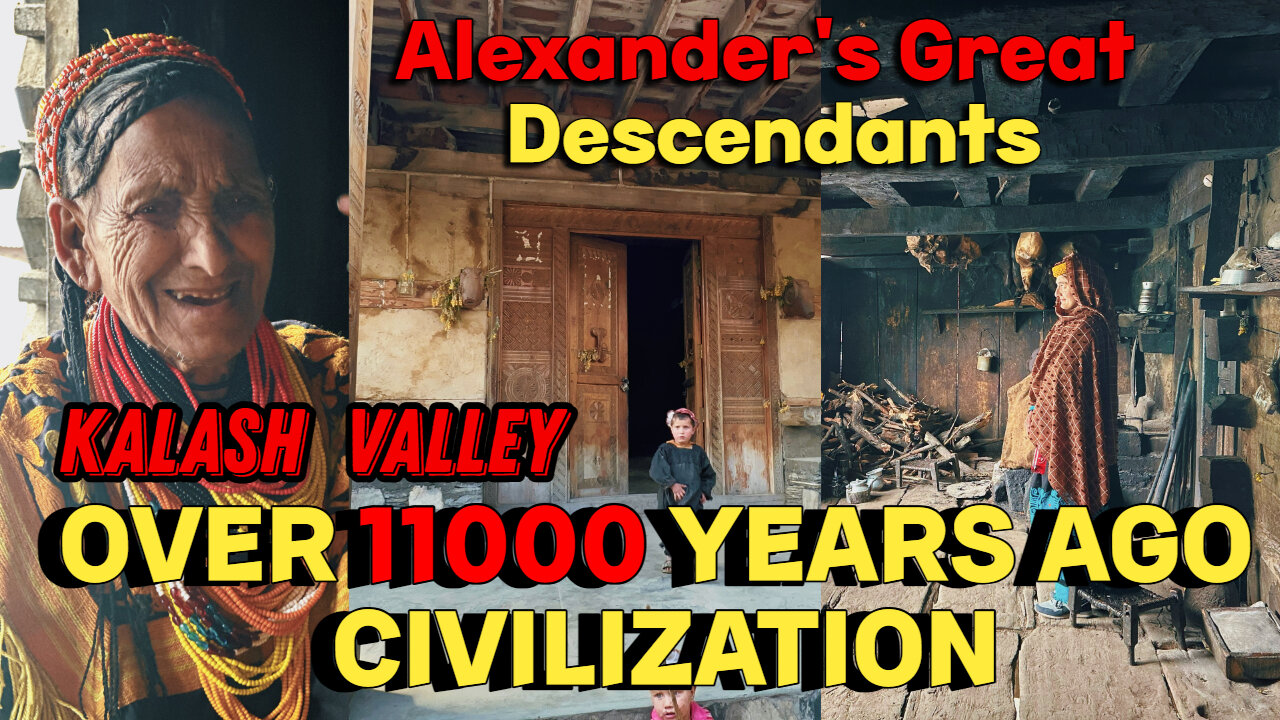 EP 2 Alexander the Great descendants KALASH GRAVEYARD Old Home & Civilization in Pakistan
