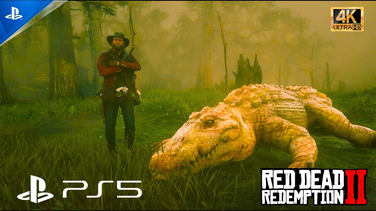 Red Dead Redemption 2 - What happens if Arthur Morgan brings the Legendary Alligator back to camp