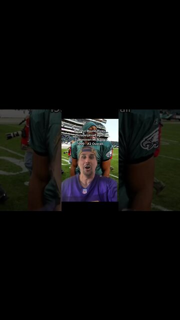 DONOVAN MCNABB BEST DRAFT PICK EVER #shorts