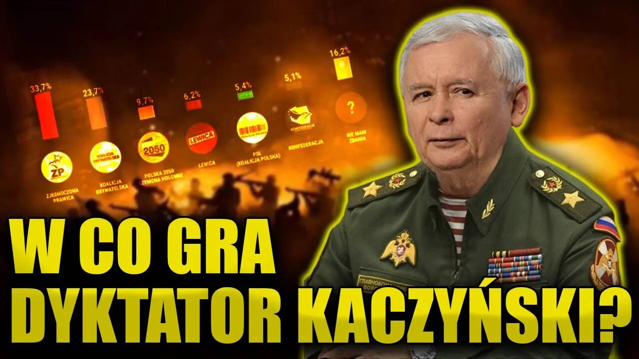 WOJNA, wojna, wojna! W co gra dyktator Kaczyński? \\ Polska.LIVE