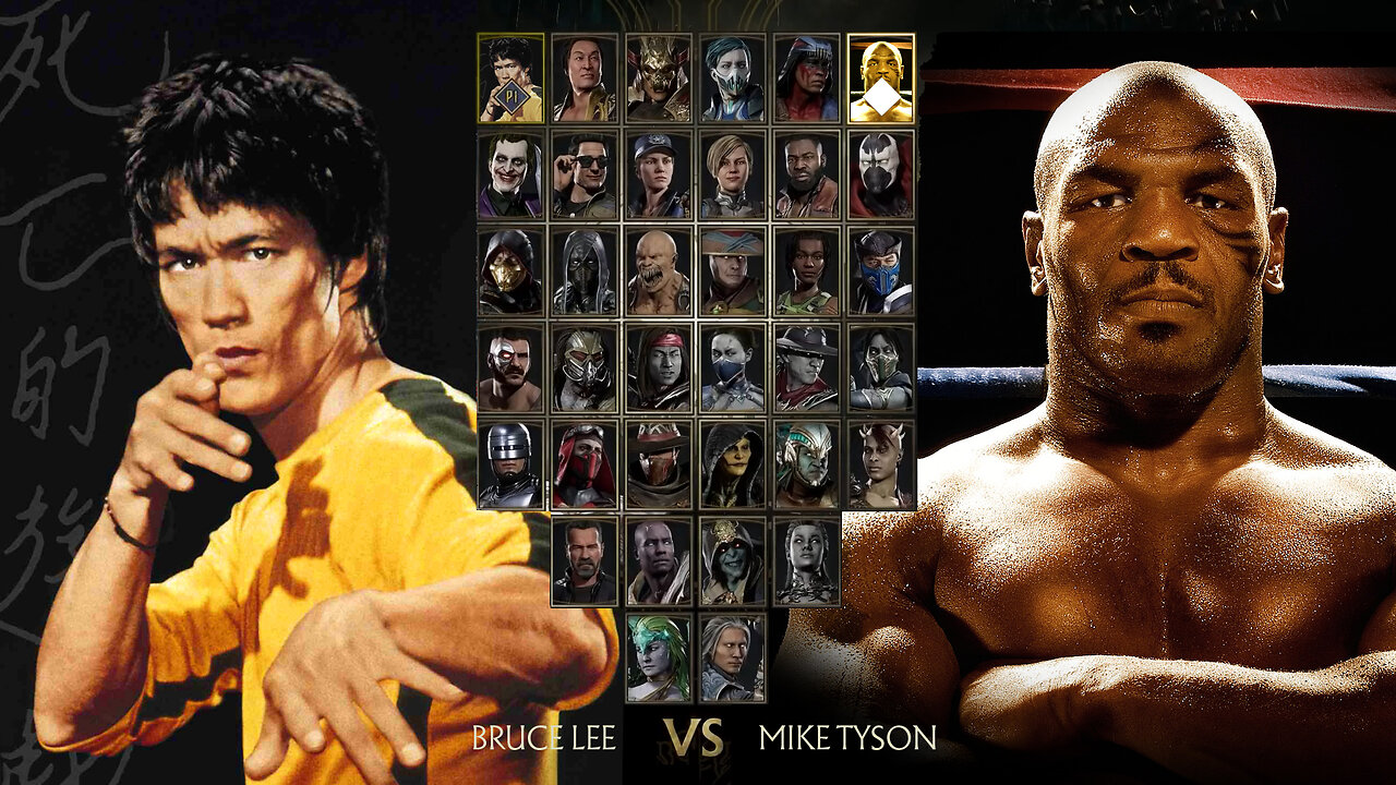 MK11: Mike Tyson VS Bruce Lee | Mortal Kombat 11