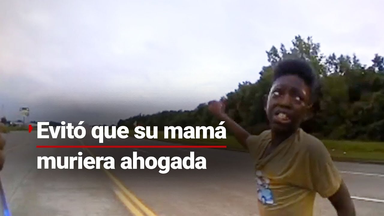 TODO UN HÉROE | Un niño pidió a gritos ayuda para su mamá que se estaba ahogando