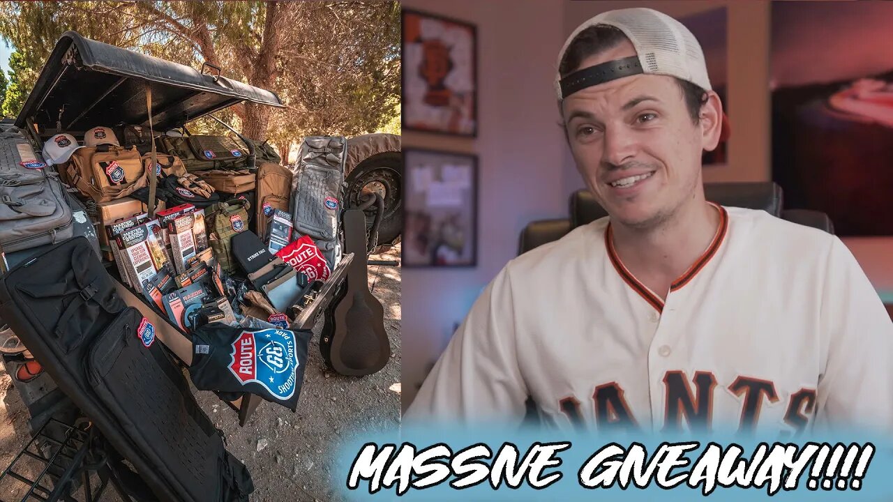 MASSIVE GIVEAWAY AND RANGE MEETUP - I'm STOKED