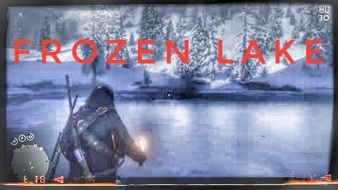 what happens when you shoot frozen lake in rdr2