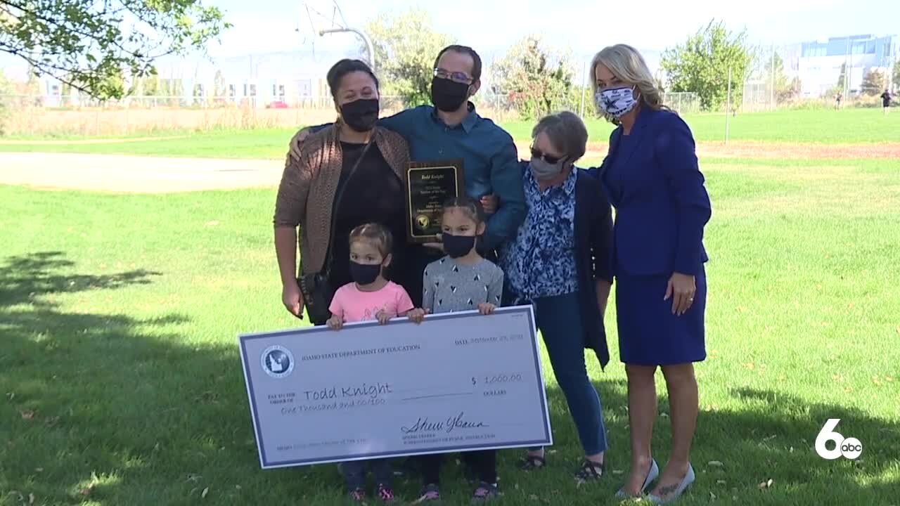 Meridian science teacher named 2022 Idaho Teacher of the Year